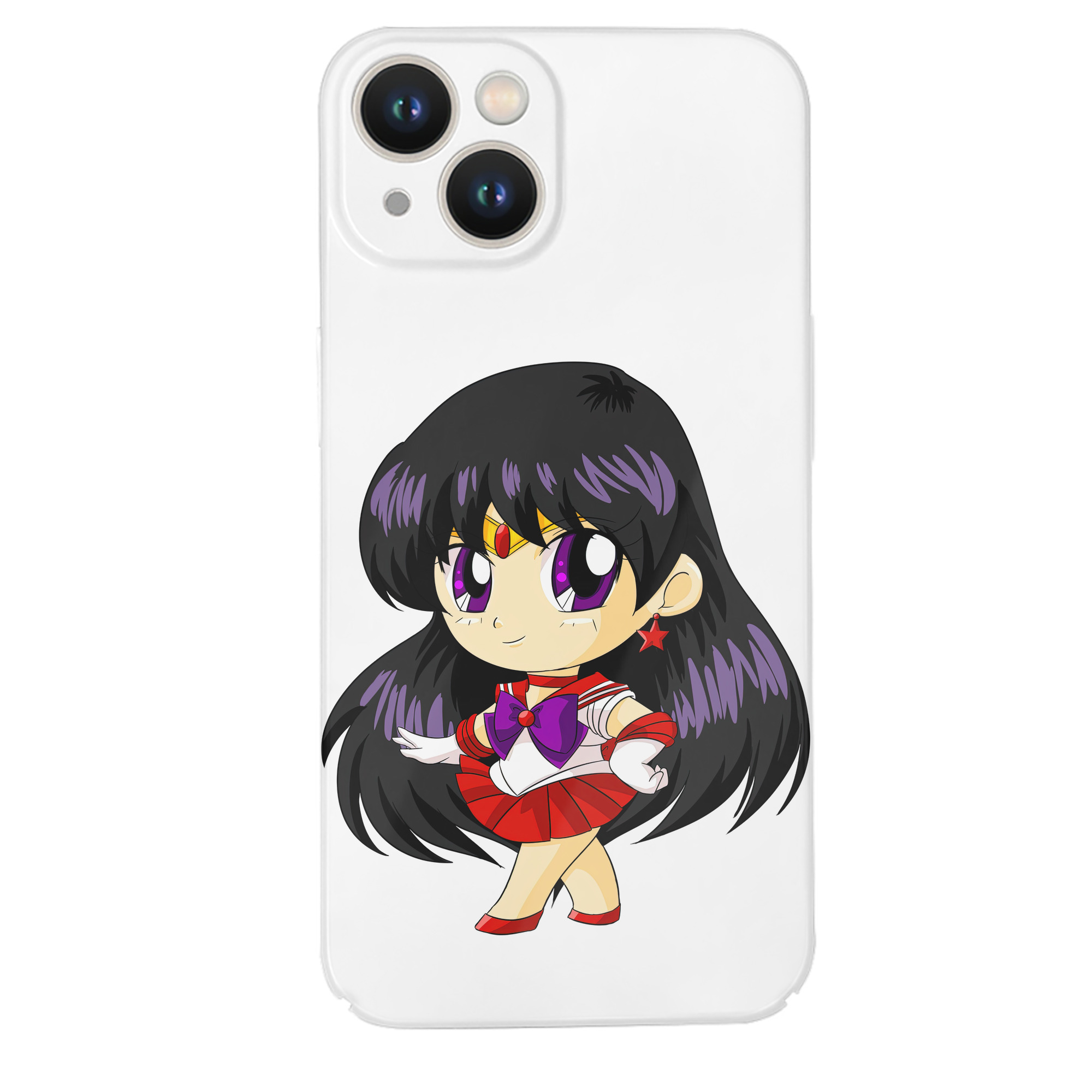 （画像用） 美少女戦士セーラームーン 火野レイ ひの レイ Sailor Moon Hino Rei （セーラーマーズ,Sailor Mars） 【iPhone 14シリーズ対応】ハードケース